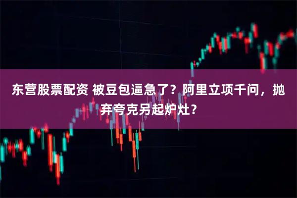 东营股票配资 被豆包逼急了?阿里立项千问,抛弃夸克另起炉灶?